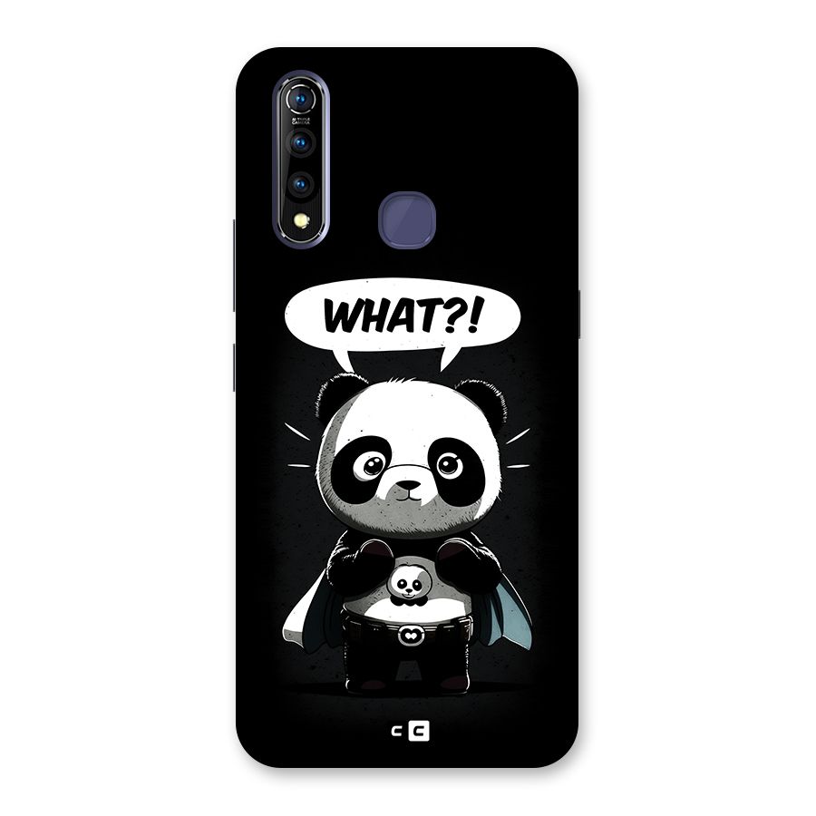 Panda What Confused Back Case for Vivo Z1 Pro