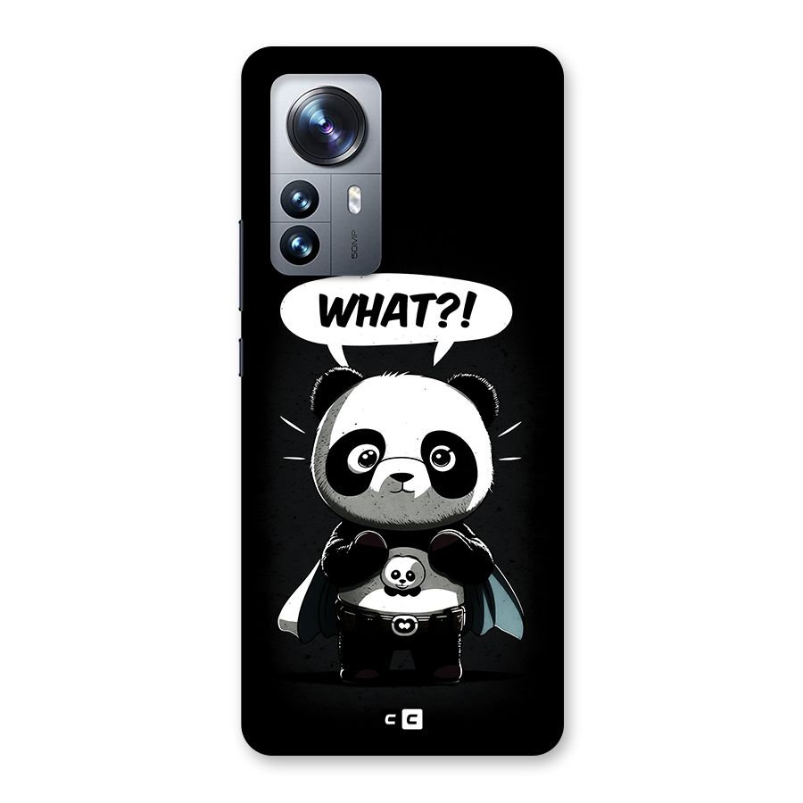 Panda What Confused Back Case for Xiaomi 12 Pro