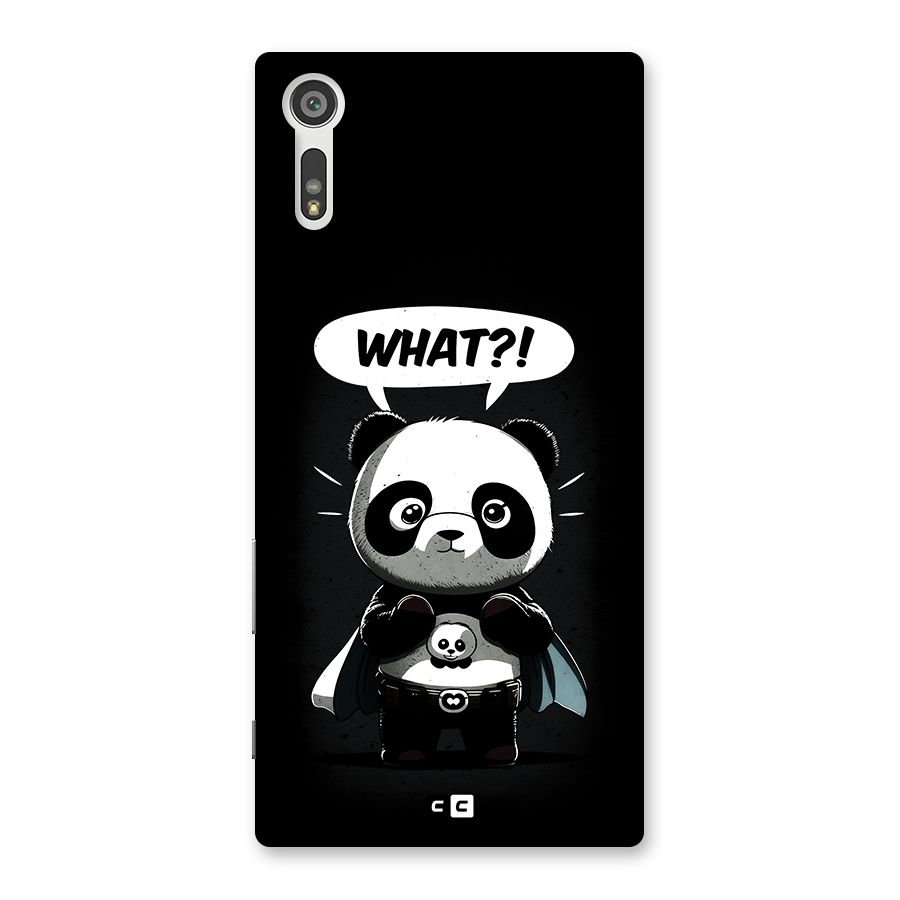 Panda What Confused Back Case for Xperia XZ