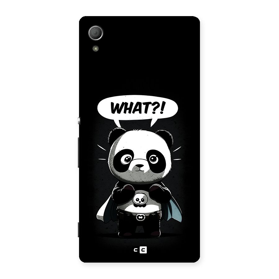 Panda What Confused Back Case for Xperia Z3 Plus