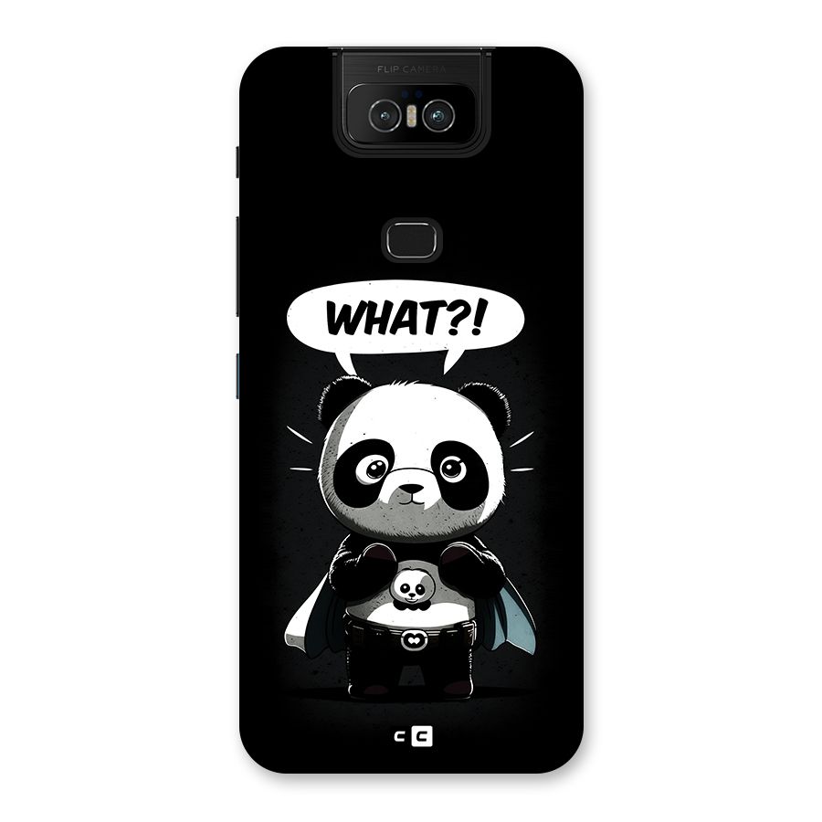 Panda What Confused Back Case for Zenfone 6z