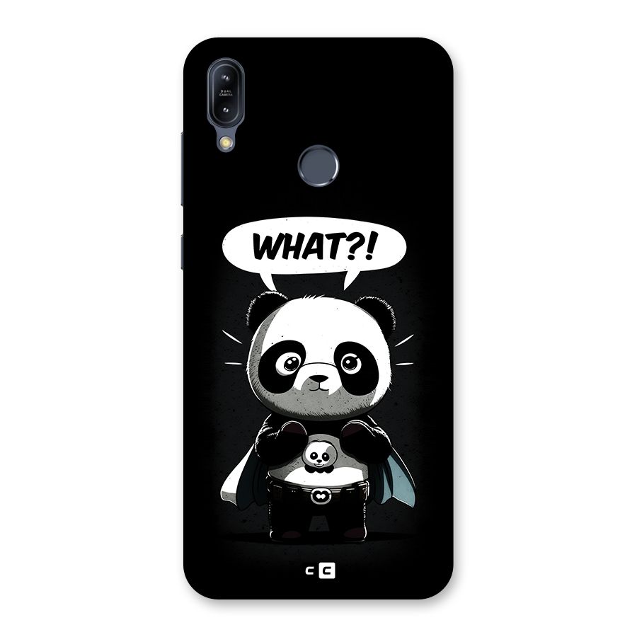 Panda What Confused Back Case for Zenfone Max M2