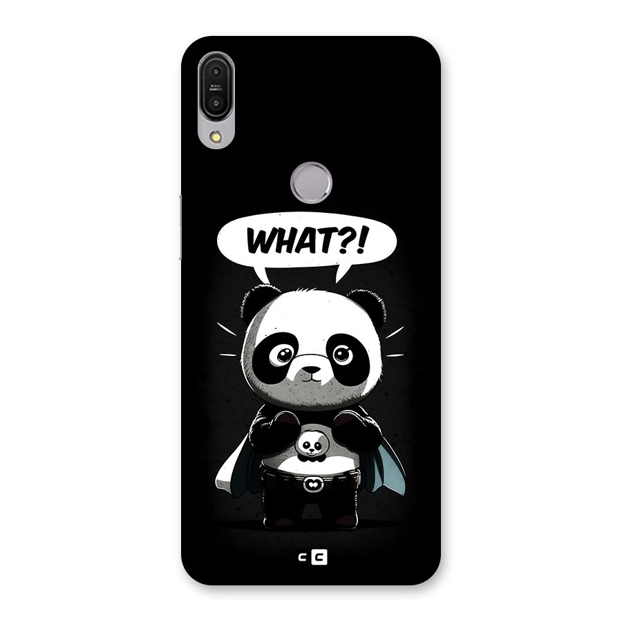 Panda What Confused Back Case for Zenfone Max Pro M1