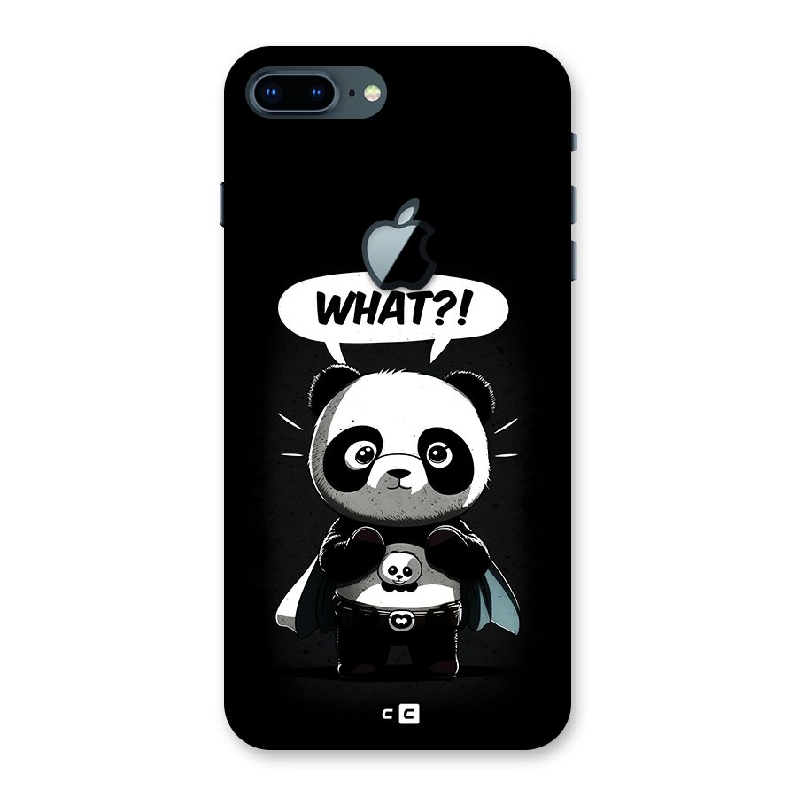 Panda What Confused Back Case for iPhone 7 Plus Apple Cut