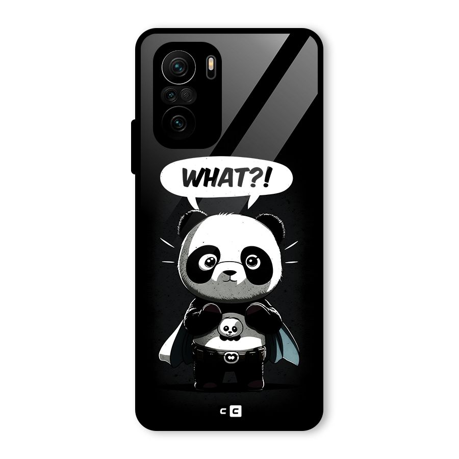 Panda What Confused Glass Back Case for Mi 11X Pro