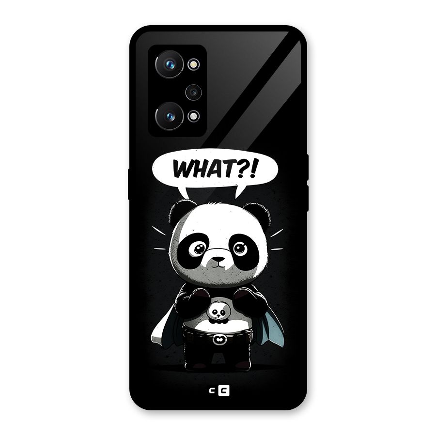 Panda What Confused Glass Back Case for Realme GT Neo 3T