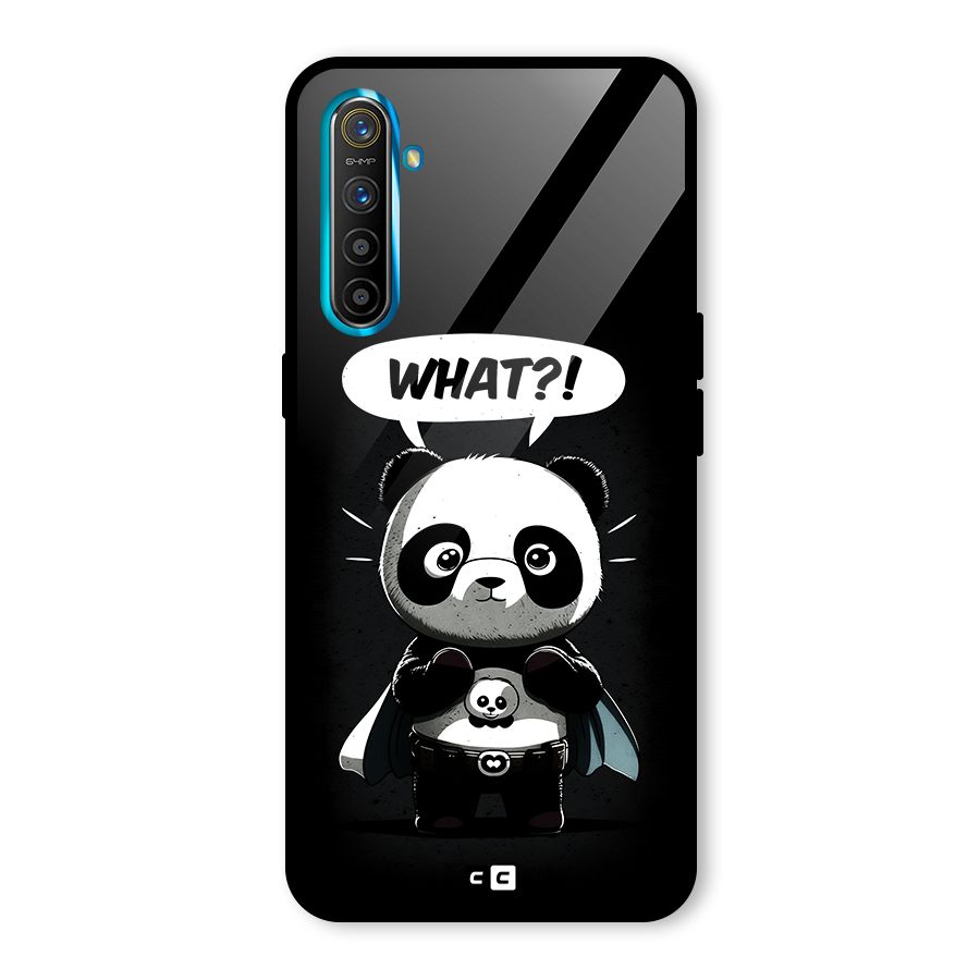 Panda What Confused Glass Back Case for Realme X2
