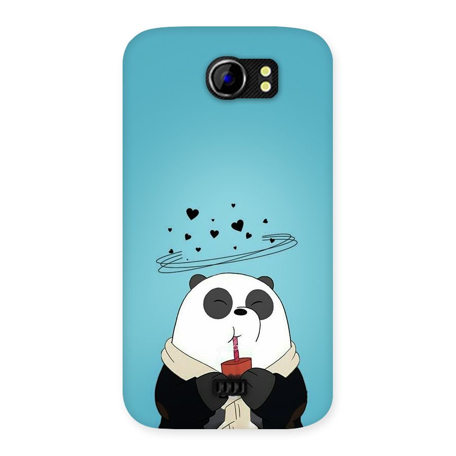 Pandaa Ji Back Case for Canvas 2 A110