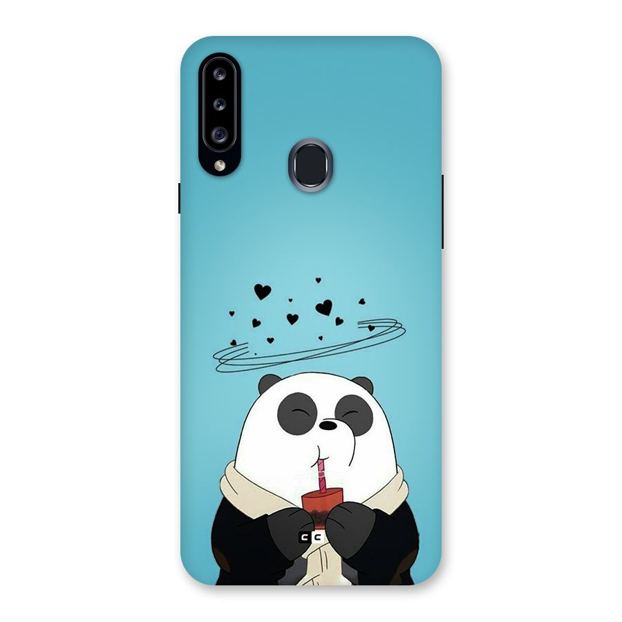 Pandaa Ji Back Case for Galaxy A20s