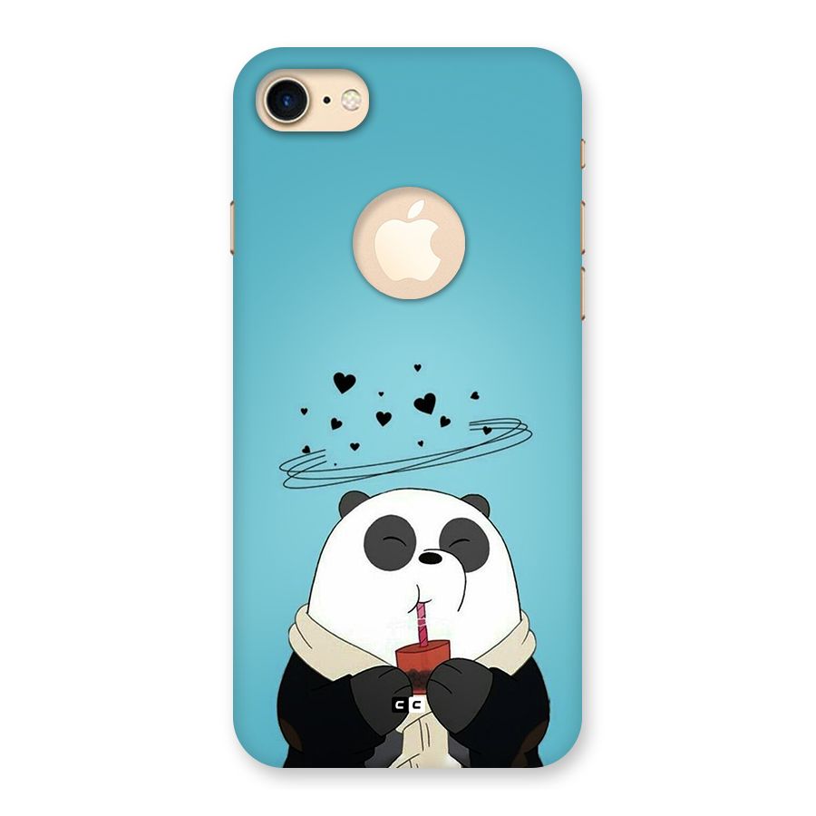 Pandaa Ji Back Case for iPhone 7 Logo Cut