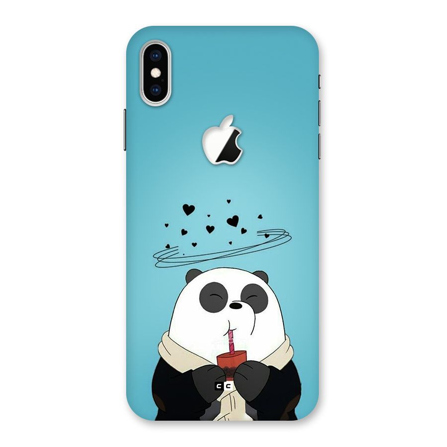 Pandaa Ji Back Case for iPhone XS Max Apple Cut