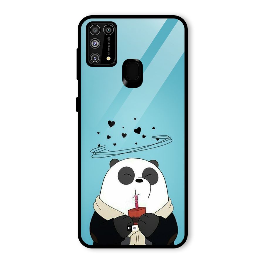 Pandaa Ji Glass Back Case for Galaxy F41