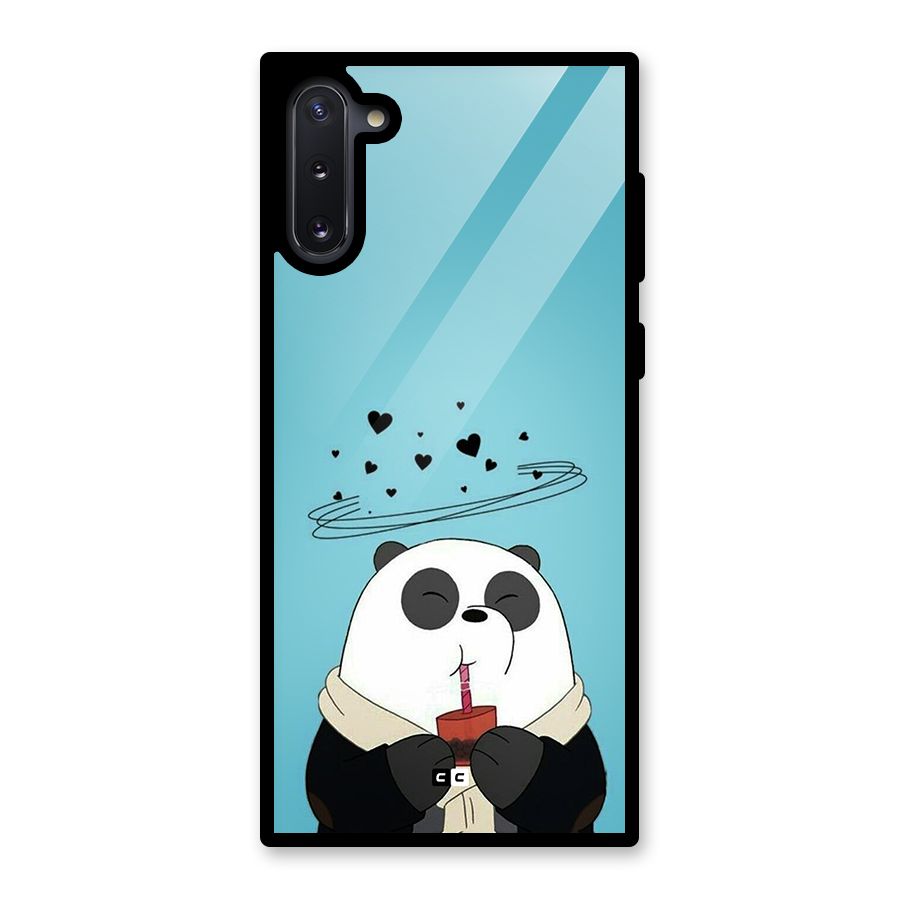 Pandaa Ji Glass Back Case for Galaxy Note 10