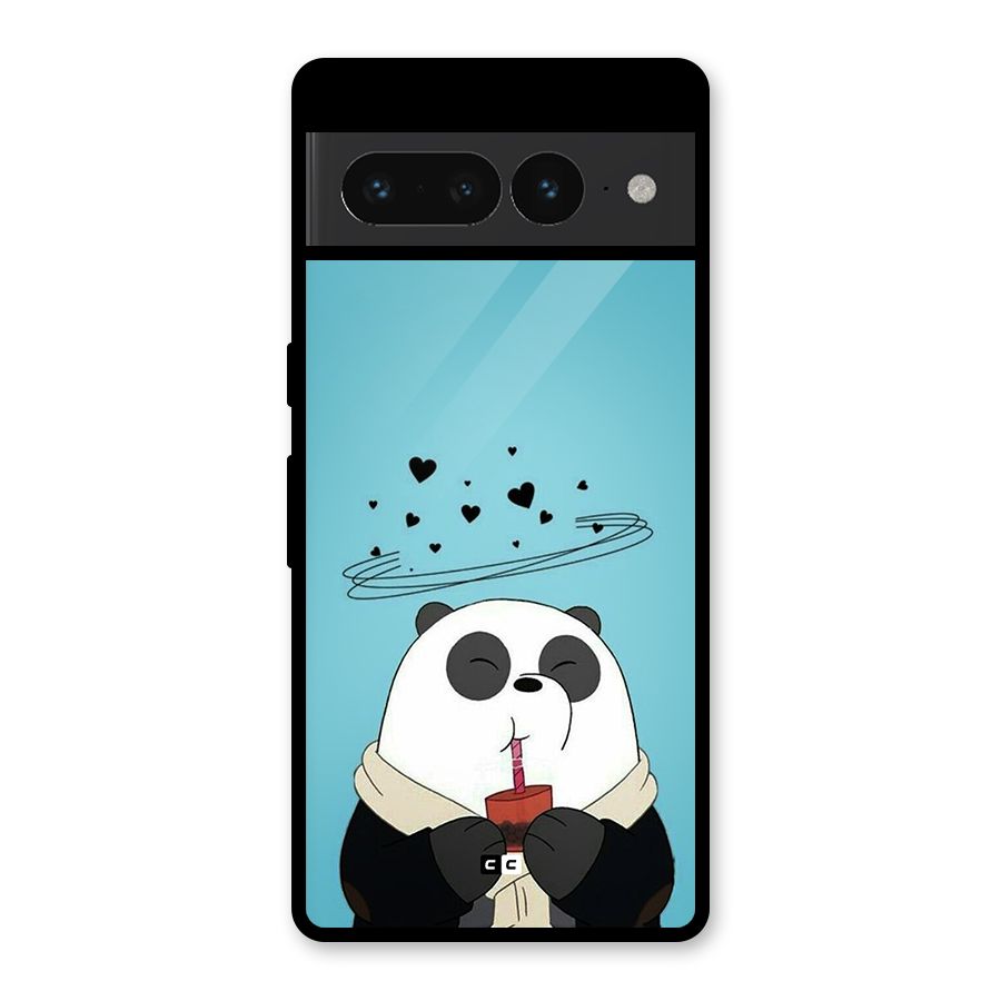 Pandaa Ji Glass Back Case for Google Pixel 7 Pro