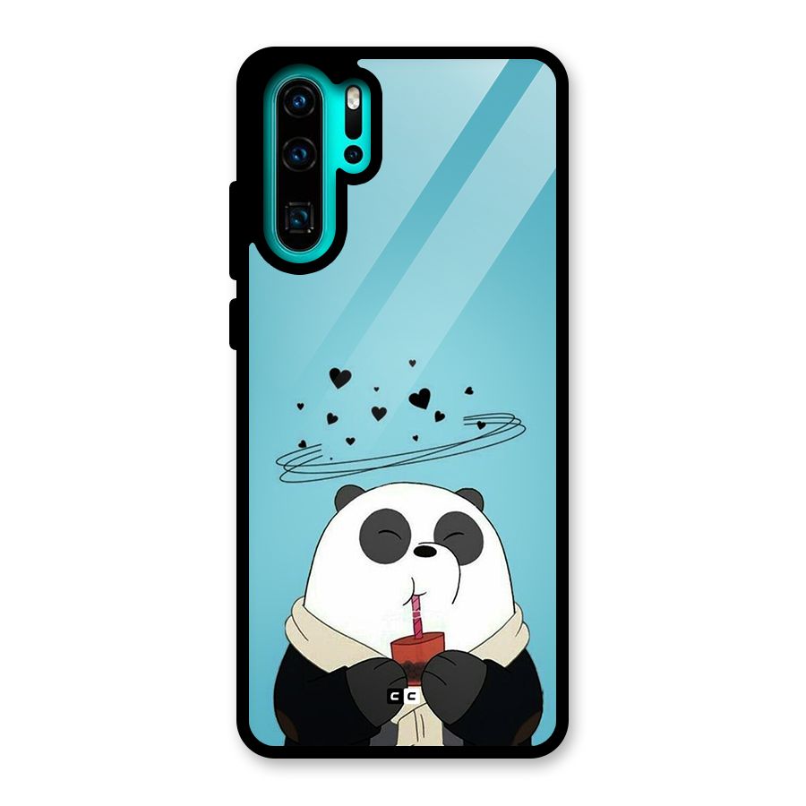 Pandaa Ji Glass Back Case for Huawei P30 Pro