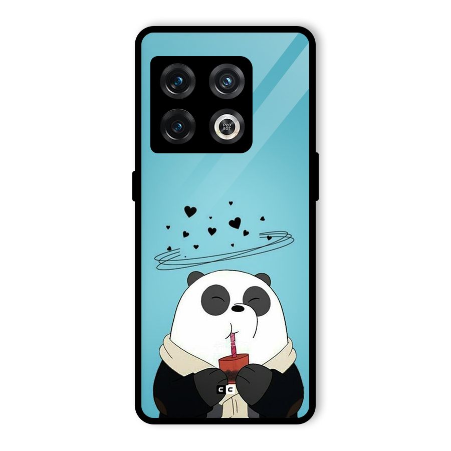 Pandaa Ji Glass Back Case for OnePlus 10 Pro 5G