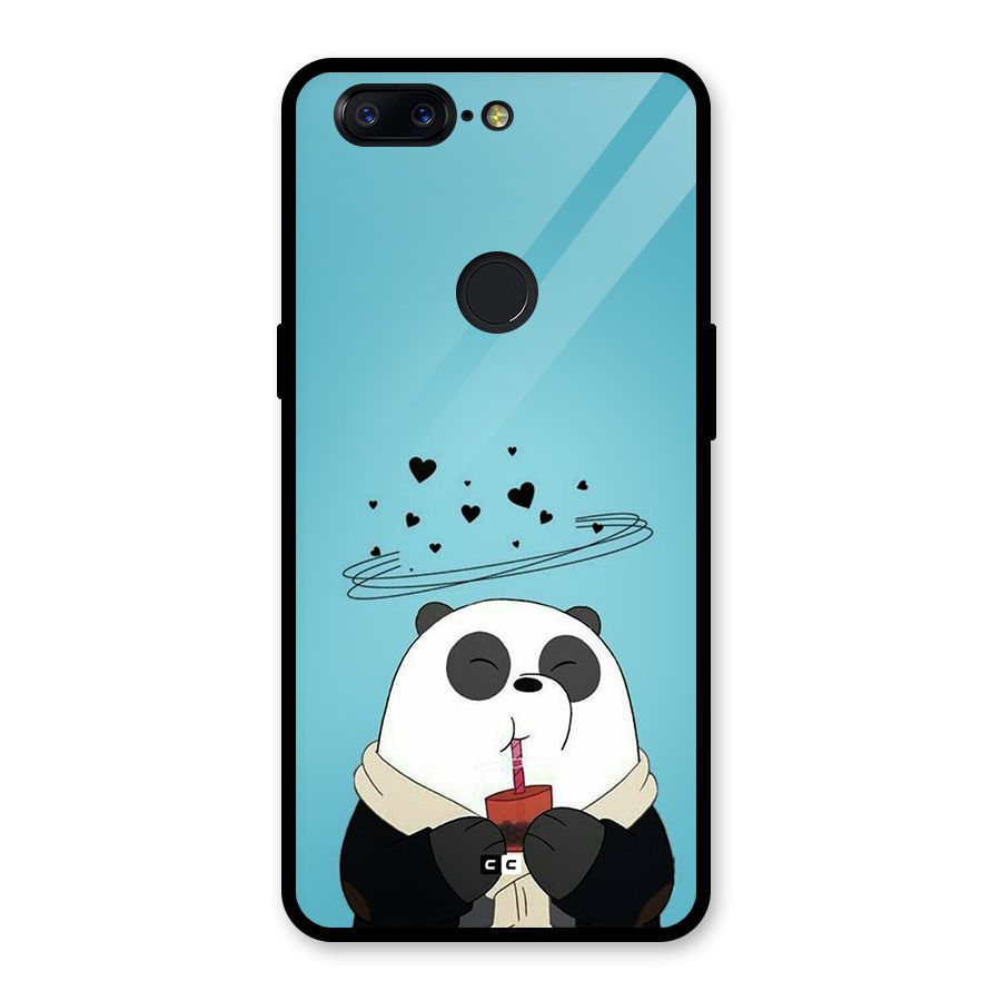 Pandaa Ji Glass Back Case for OnePlus 5T