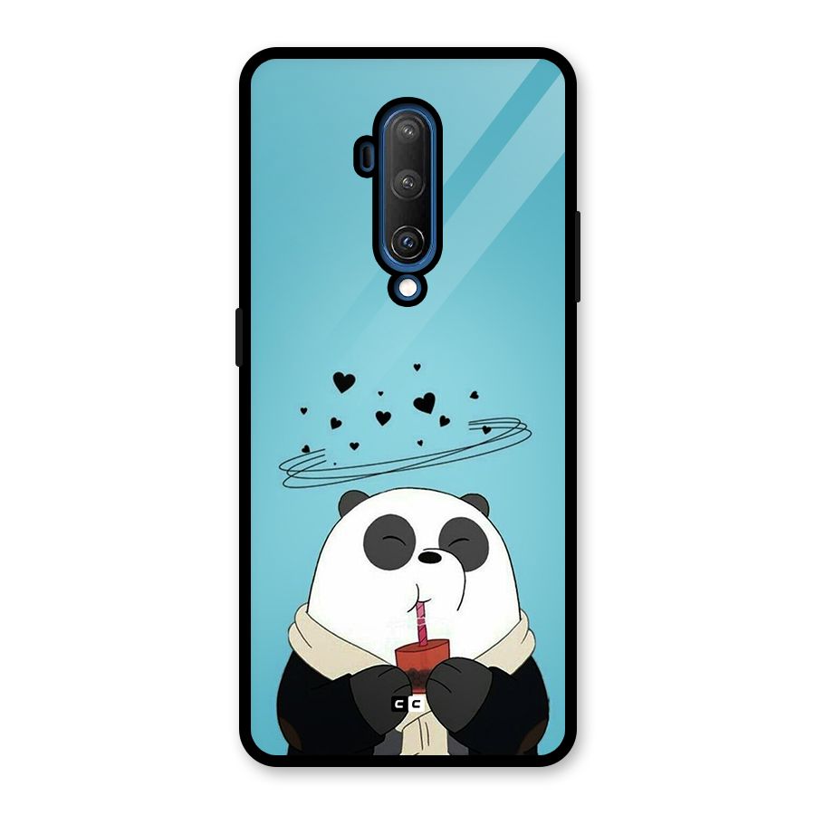 Pandaa Ji Glass Back Case for OnePlus 7T Pro