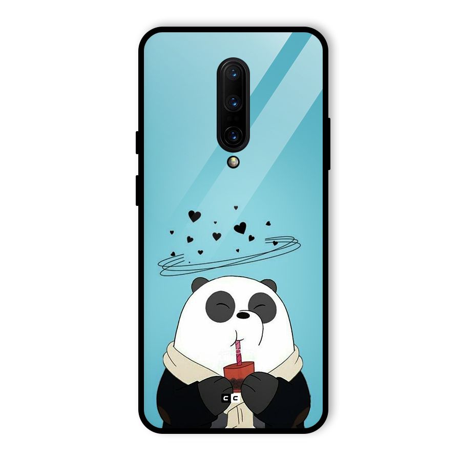 Pandaa Ji Glass Back Case for OnePlus 7 Pro