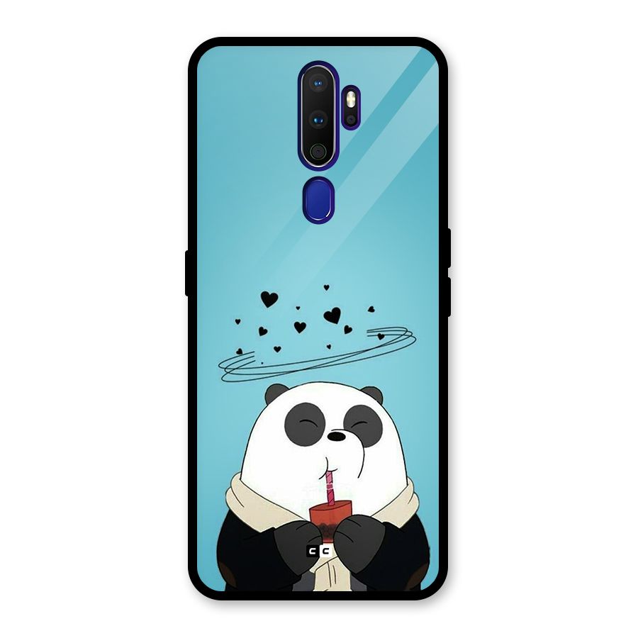 Pandaa Ji Glass Back Case for Oppo A9 (2020)