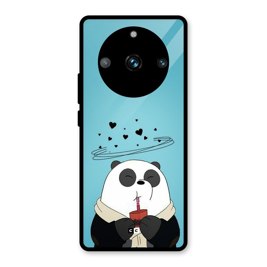 Pandaa Ji Glass Back Case for Realme 11 Pro Plus