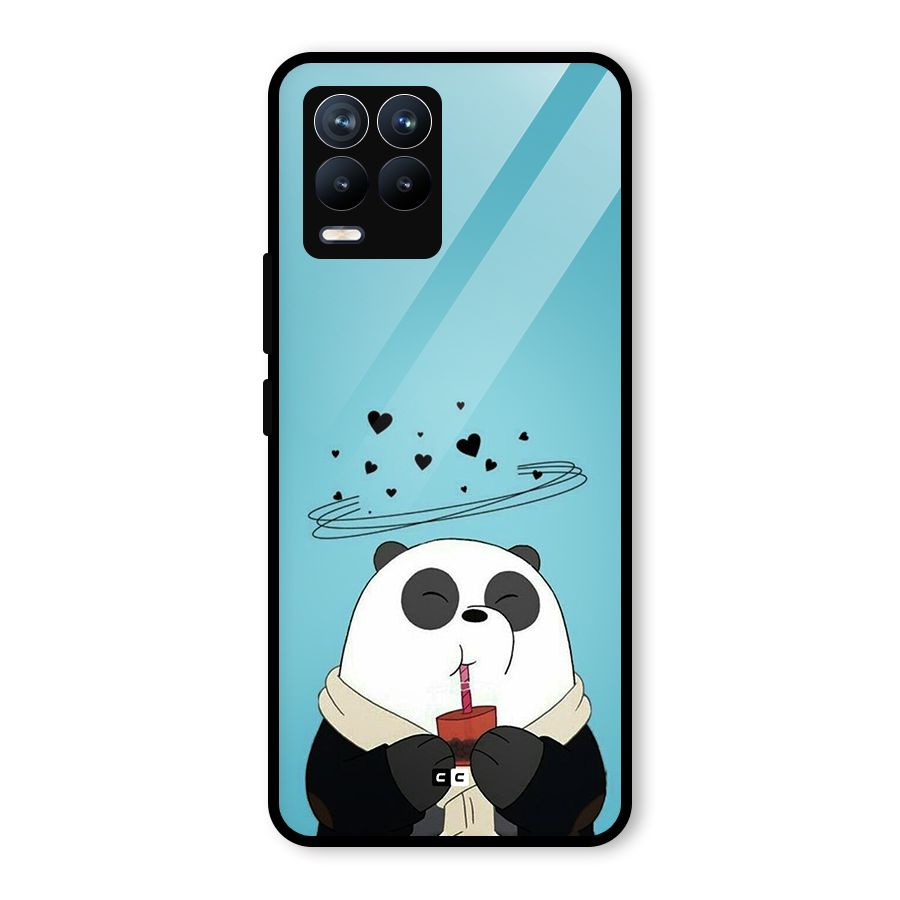 Pandaa Ji Glass Back Case for Realme 8