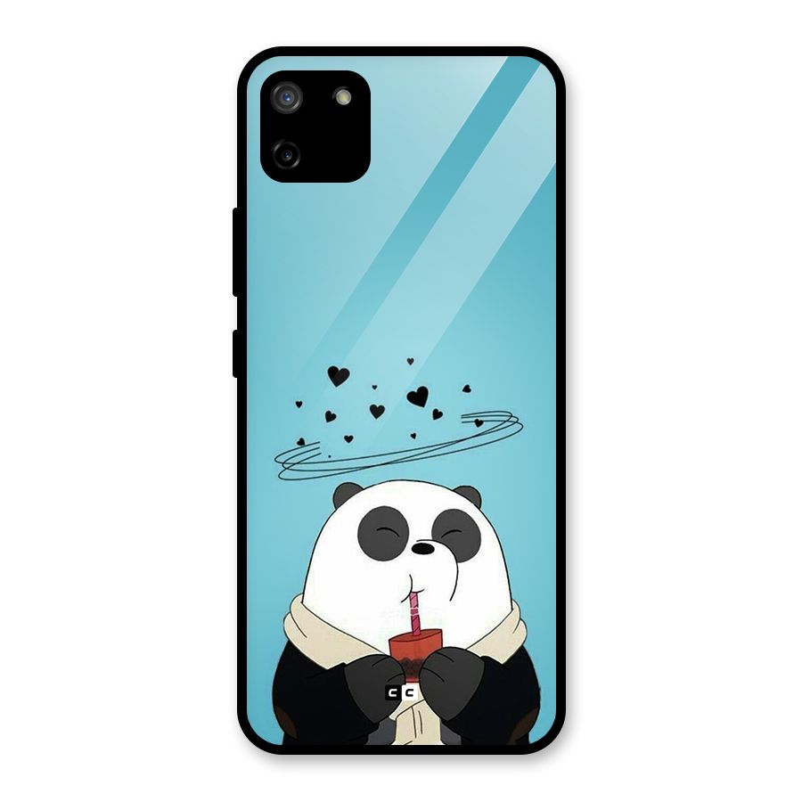 Pandaa Ji Glass Back Case for Realme C11