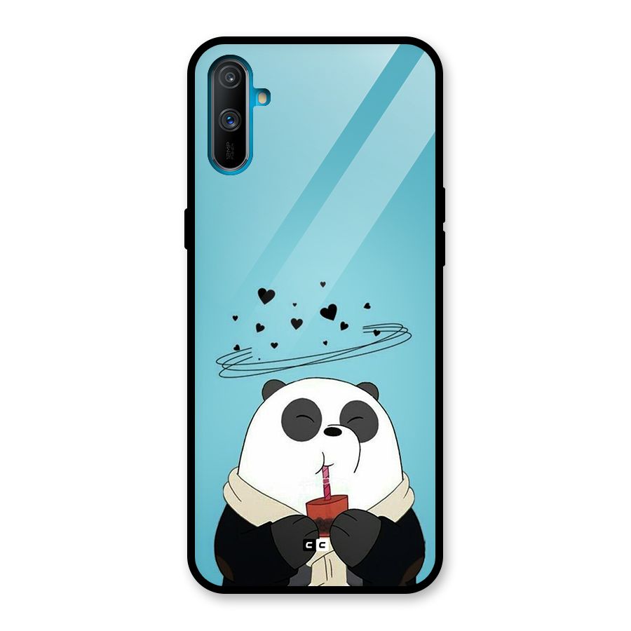 Pandaa Ji Glass Back Case for Realme C3