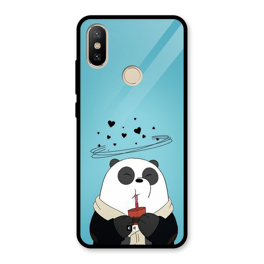 Pandaa Ji Glass Back Case for Redmi A2