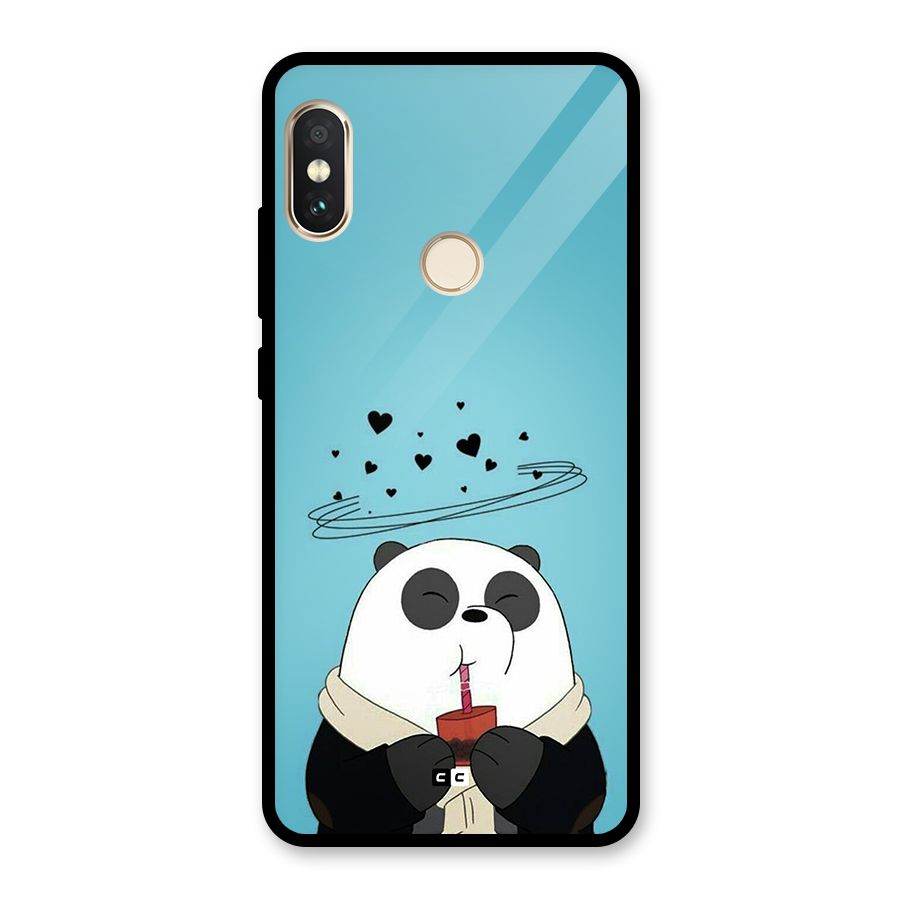 Pandaa Ji Glass Back Case for Redmi Note 5 Pro