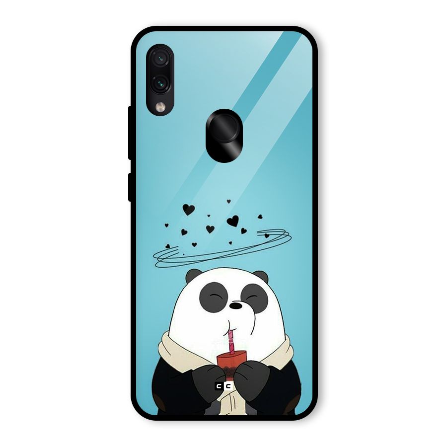 Pandaa Ji Glass Back Case for Redmi Note 7 Pro