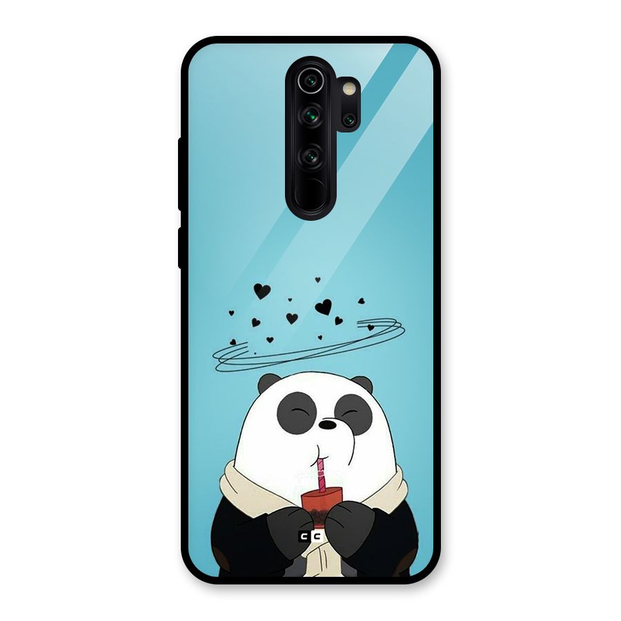 Pandaa Ji Glass Back Case for Redmi Note 8 Pro
