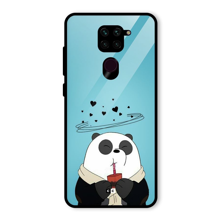 Pandaa Ji Glass Back Case for Redmi Note 9