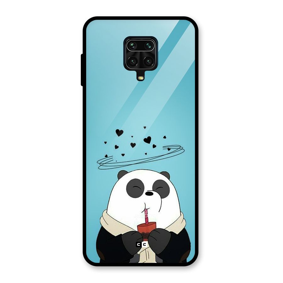Pandaa Ji Glass Back Case for Redmi Note 9 Pro