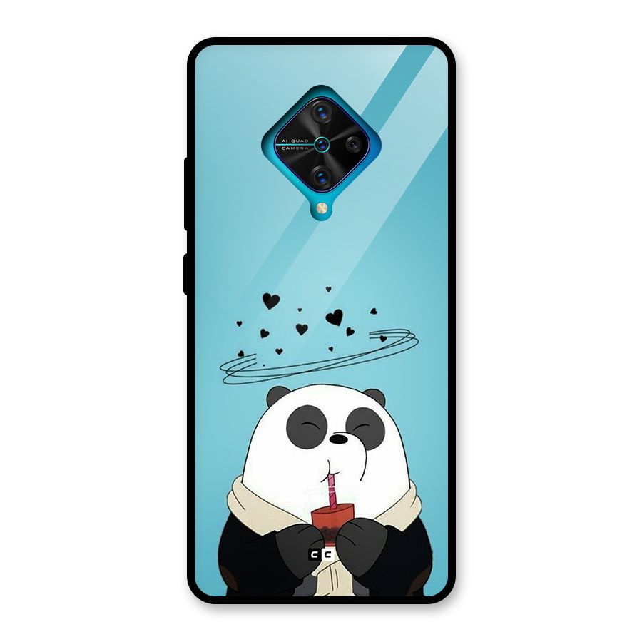 Pandaa Ji Glass Back Case for Vivo S1 Pro