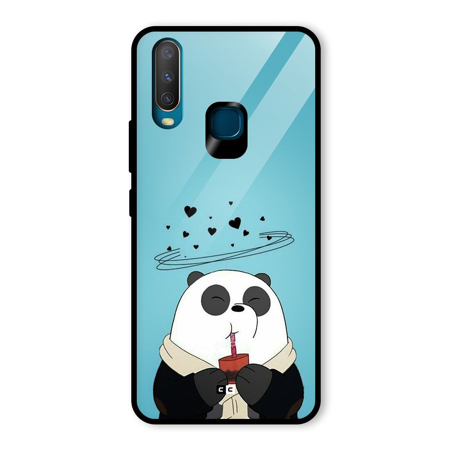 Pandaa Ji Glass Back Case for Vivo U10
