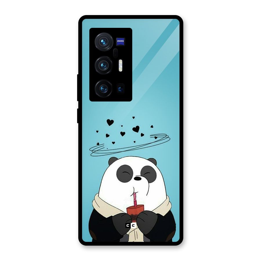 Pandaa Ji Glass Back Case for Vivo X70 Pro Plus