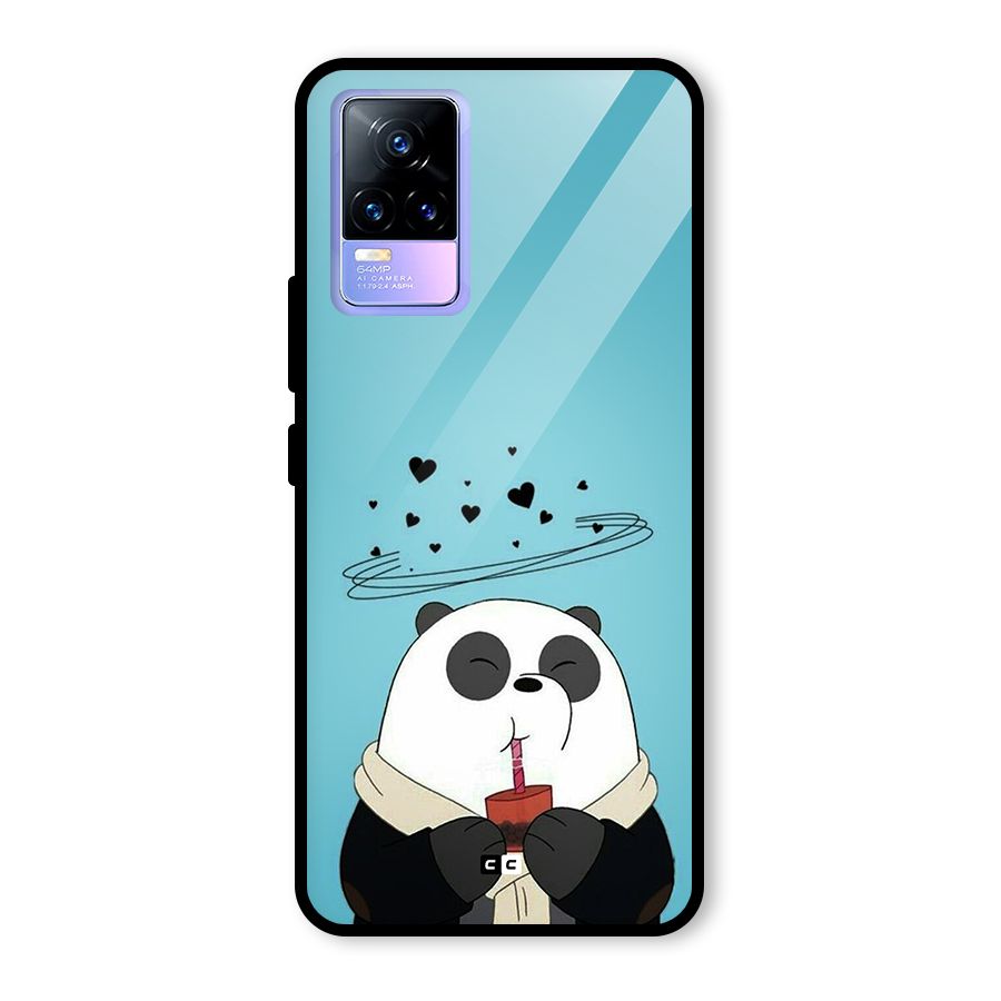 Pandaa Ji Glass Back Case for Vivo Y73