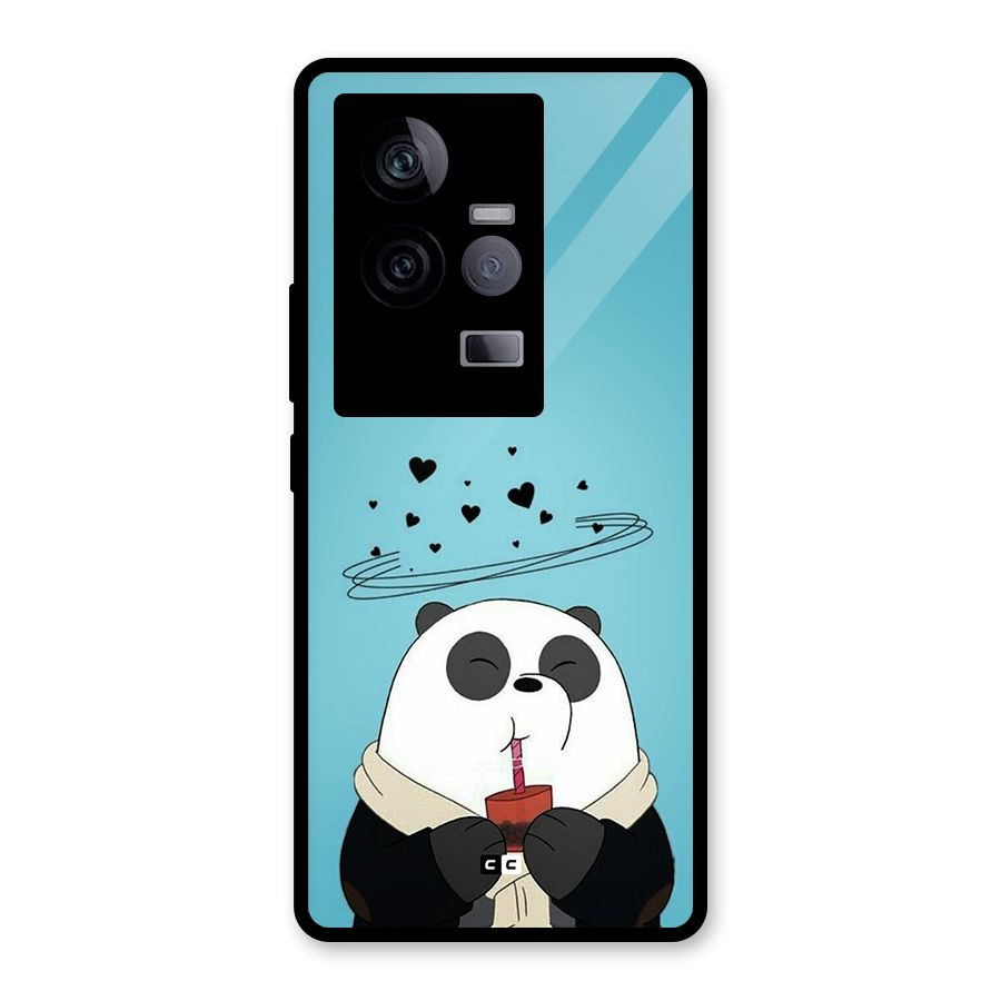 Pandaa Ji Glass Back Case for Vivo iQOO 11 5G