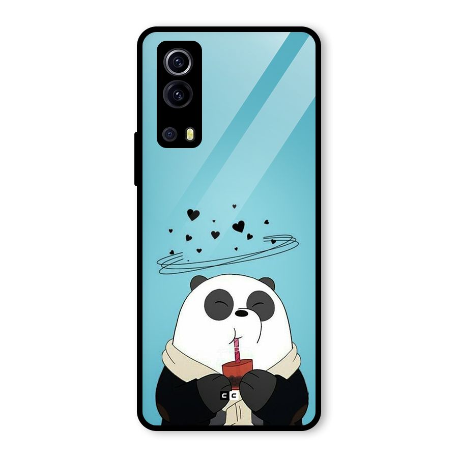 Pandaa Ji Glass Back Case for Vivo iQOO Z3