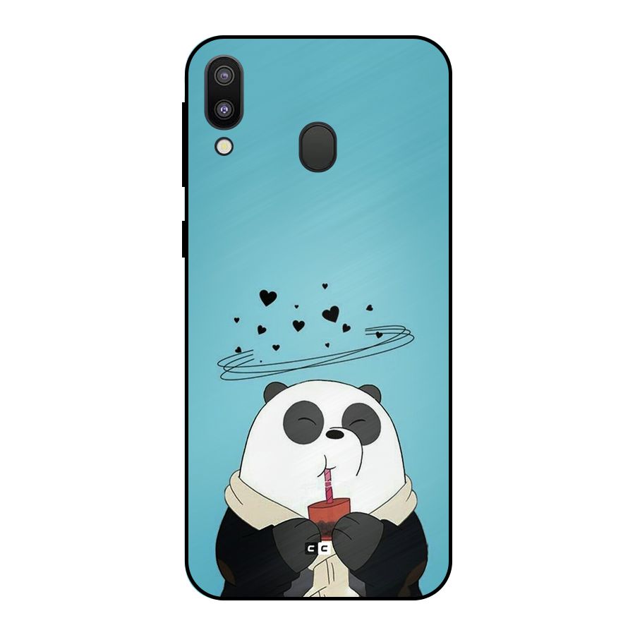 Pandaa Ji Metal Back Case for Galaxy M20