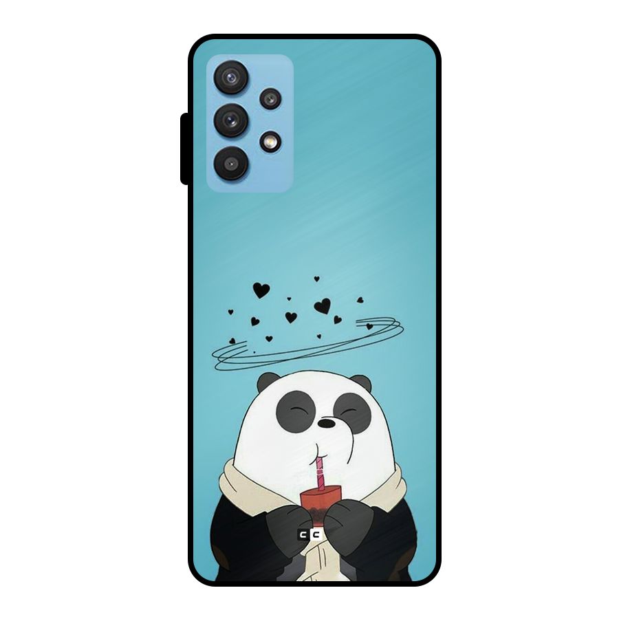 Pandaa Ji Metal Back Case for Galaxy M32 5G