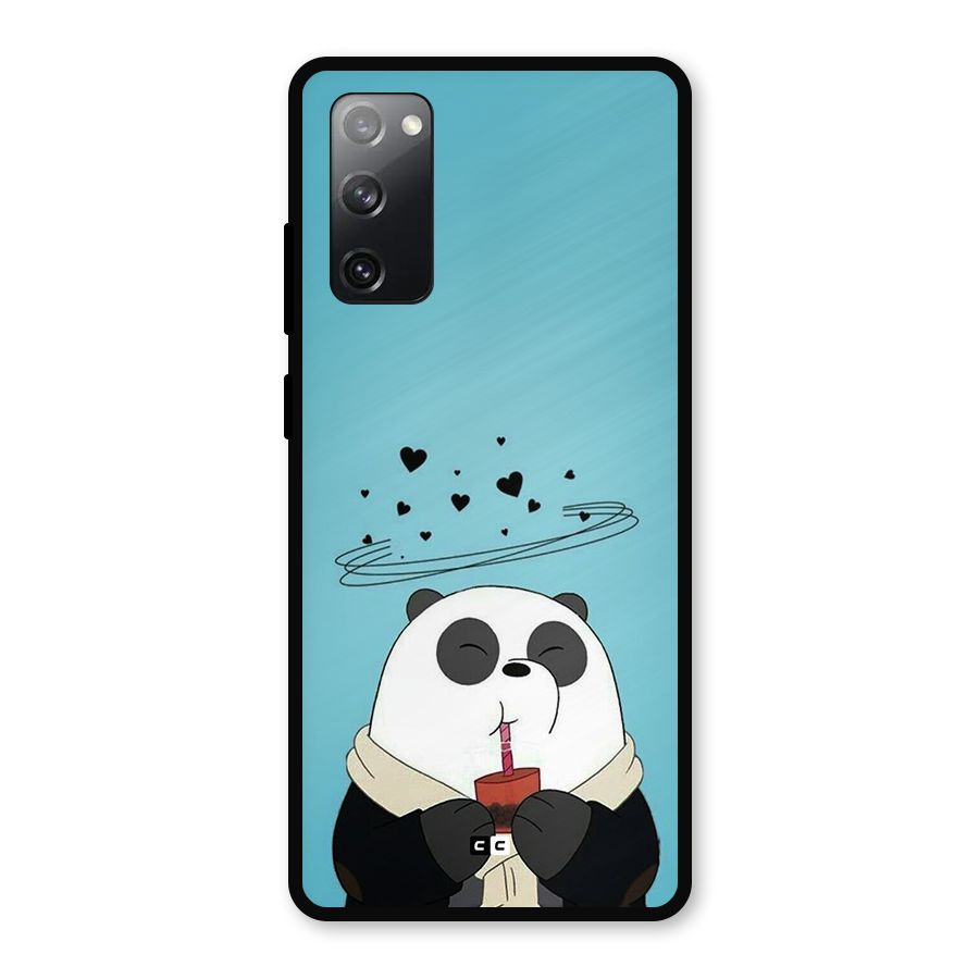 Pandaa Ji Metal Back Case for Galaxy S20 FE 5G