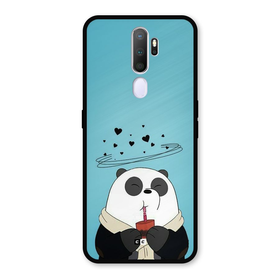 Pandaa Ji Metal Back Case for Oppo A9 (2020)