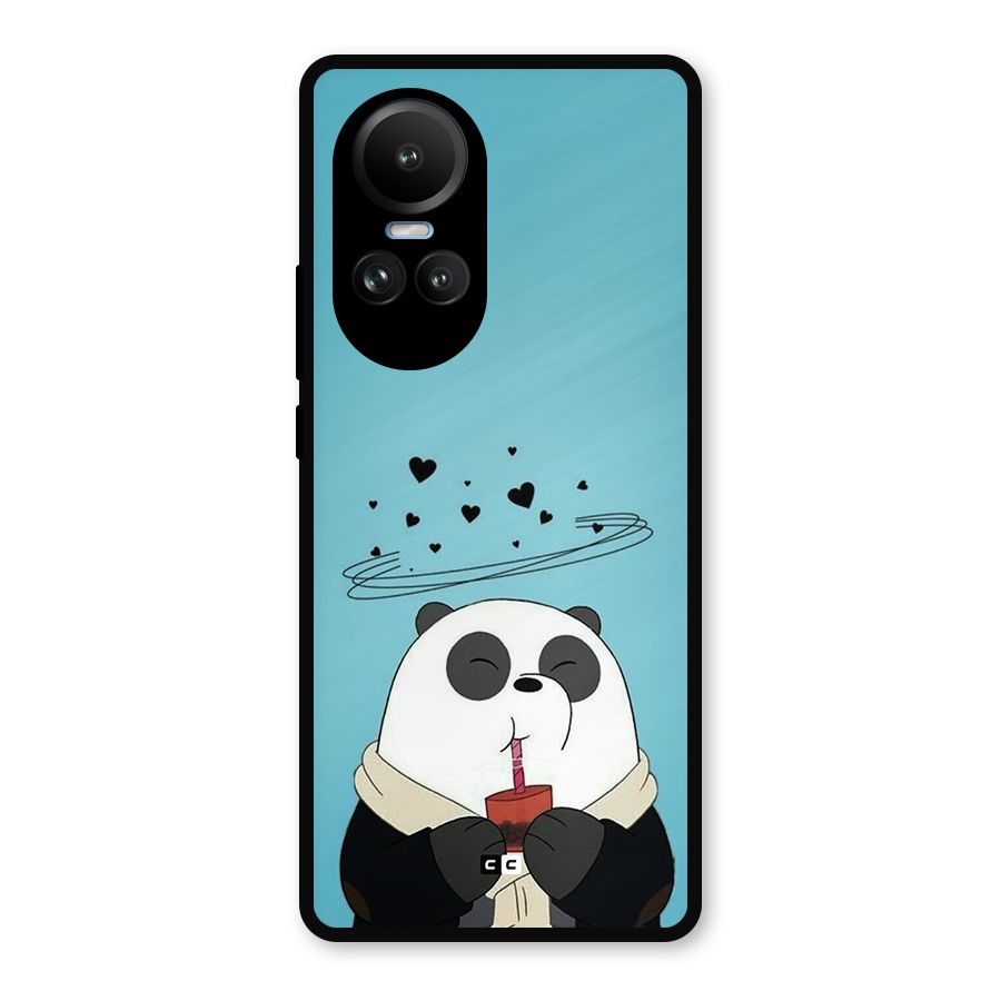 Pandaa Ji Metal Back Case for Oppo Reno10