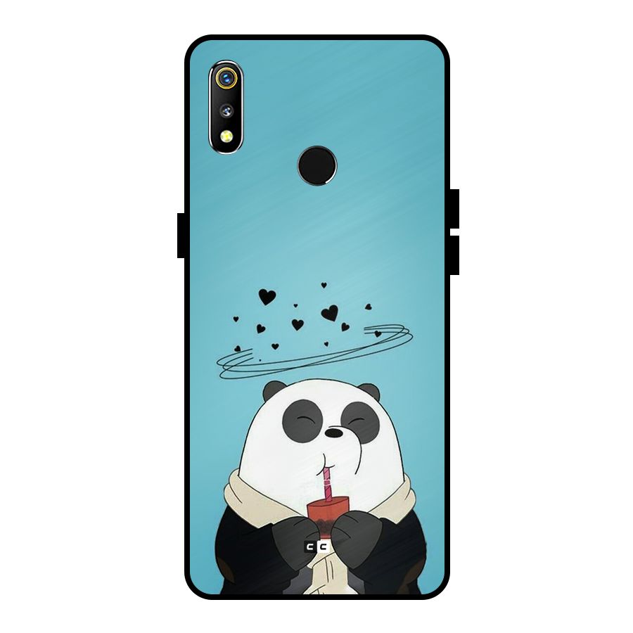 Pandaa Ji Metal Back Case for Realme 3i