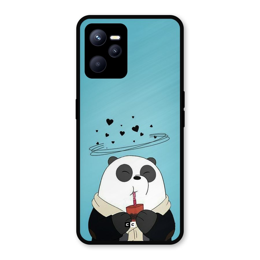 Pandaa Ji Metal Back Case for Realme C35