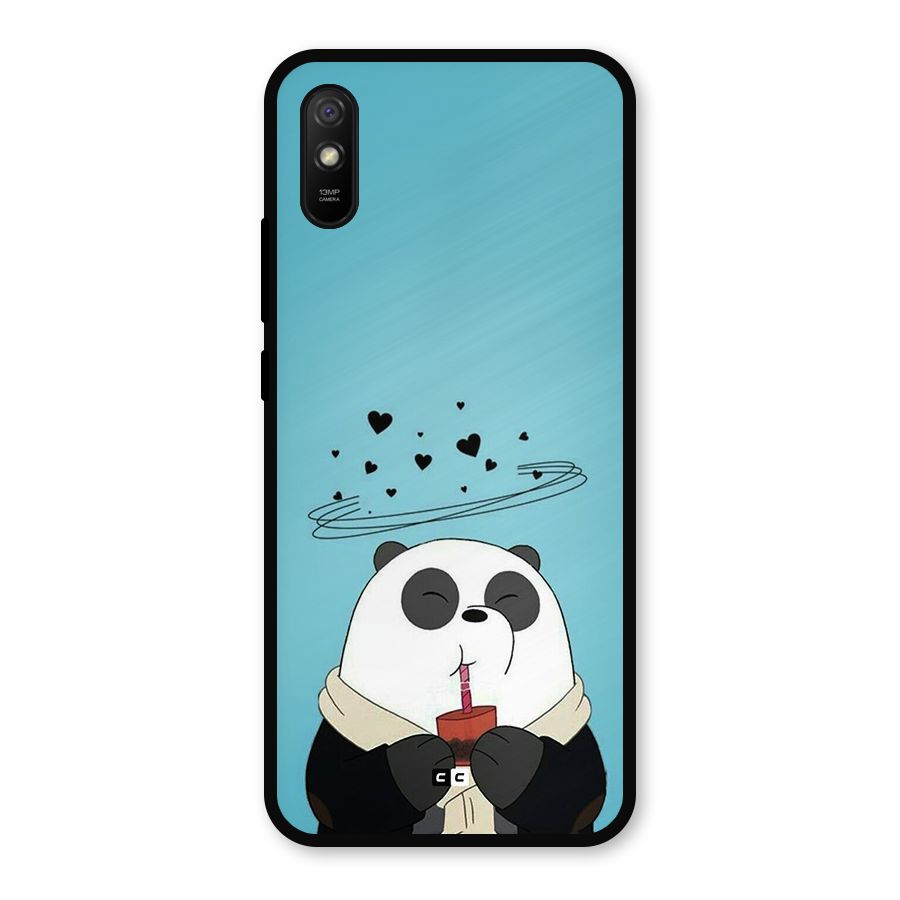 Pandaa Ji Metal Back Case for Redmi 9a
