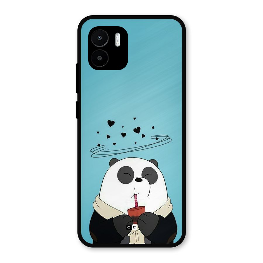 Pandaa Ji Metal Back Case for Redmi A1