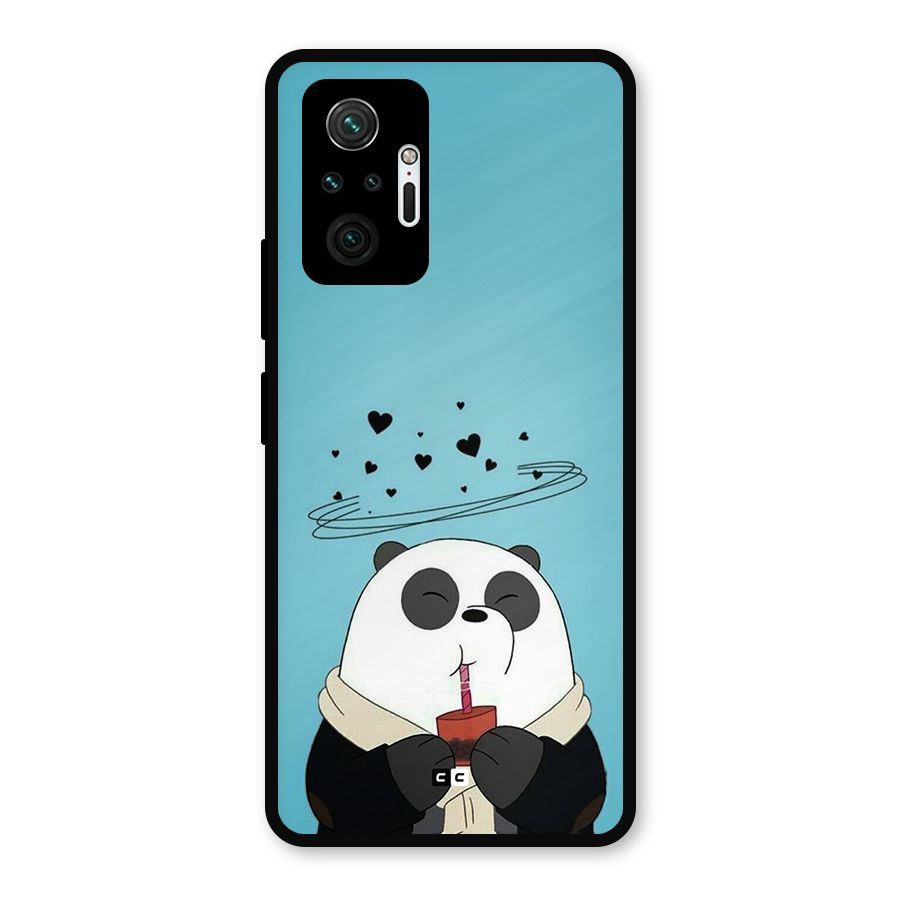 Pandaa Ji Metal Back Case for Redmi Note 10 Pro